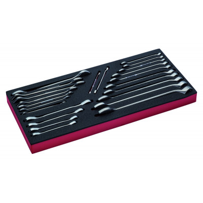 Jeu d’outils en pouces, module mousse pour nos caisses à outils métalliques 1483K & 1483KHD - 23 pcs - Bahco | FF3A08