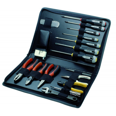 Kit d'outils d'électricien dans pochette à fermeture éclair - 17 pcs - Bahco | 9852