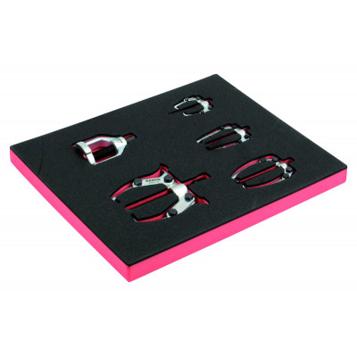 Jeu d’extracteurs, module mousse 2/3 Fit&Go - 5 pcs - Bahco | FF1F5007