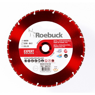 Disque diamant brasé (multichoix) - ROEBUCK | 886379