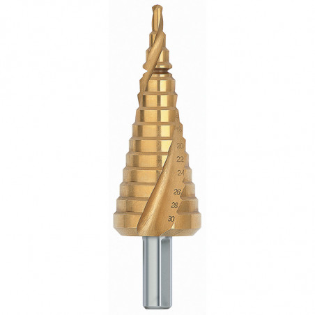 FORET ETAGE HSS TIN DIAM 4-30MM - ROEBUCK | 853469