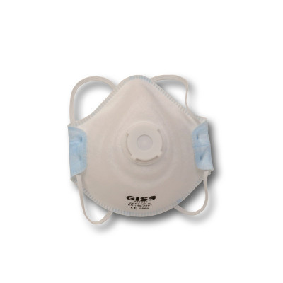 Masques de protection respiratoire coque usage unique avec soupape FFP3 SL  - Boite de 5 - SUP-AIR - 23306
