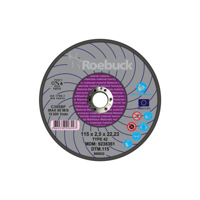 DISQUE DTM.115 - D.115X2,5 TRONCONNAGE TOUT MATERIAUX - ROEBUCK | 866832