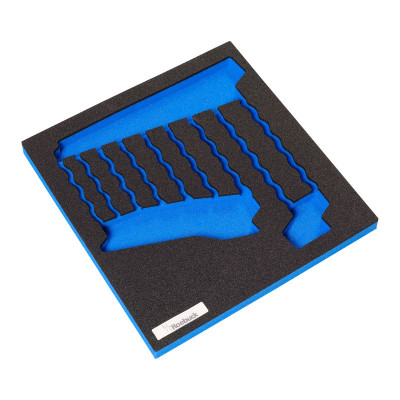 MOUSSE SERV. 9 CLES POLYGONAL VIDE - TYPE A / 360X410X30MM - ROEBUCK | 890336