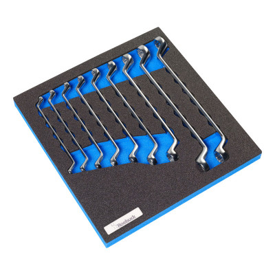 MOUSSE SERV. 9 CLES POLYGONAL TYPE A / 360X410X30MM - ROEBUCK | 890396