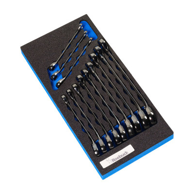 MOUSSE SERV. 12 CLES MIXTES CLIQ METR. - TYPE A / 180X410X30MM - ROEBUCK | 890402