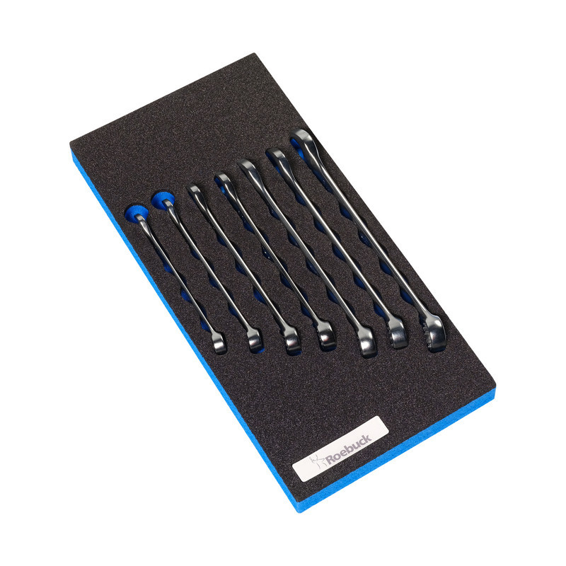 MOUSSE SERV. 7 CLES MIXTES POUCE - TYPE A / 180X410X30MM - ROEBUCK | 890408