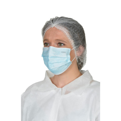 Masque chirurgical type II bleu - lot de 50 - GISS | 886304