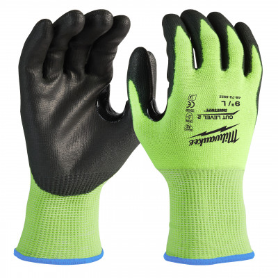 GANTS HAUTE VISIBILITÉ & ANTI-COUPURE 2/B - PU - Milwaukee | 4932479921