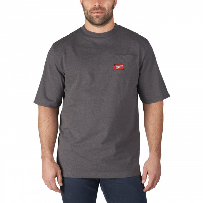 T-SHIRT DE TRAVAIL MANCHES COURTES GRIS - Milwaukee | 4933478231