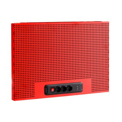 JLS3 DEMI-PANNEAU ELECTRIQUE SIMPLE HAUT 0,5M ROUGE - JETline - Facom France | JLS3-PPAV1USB
