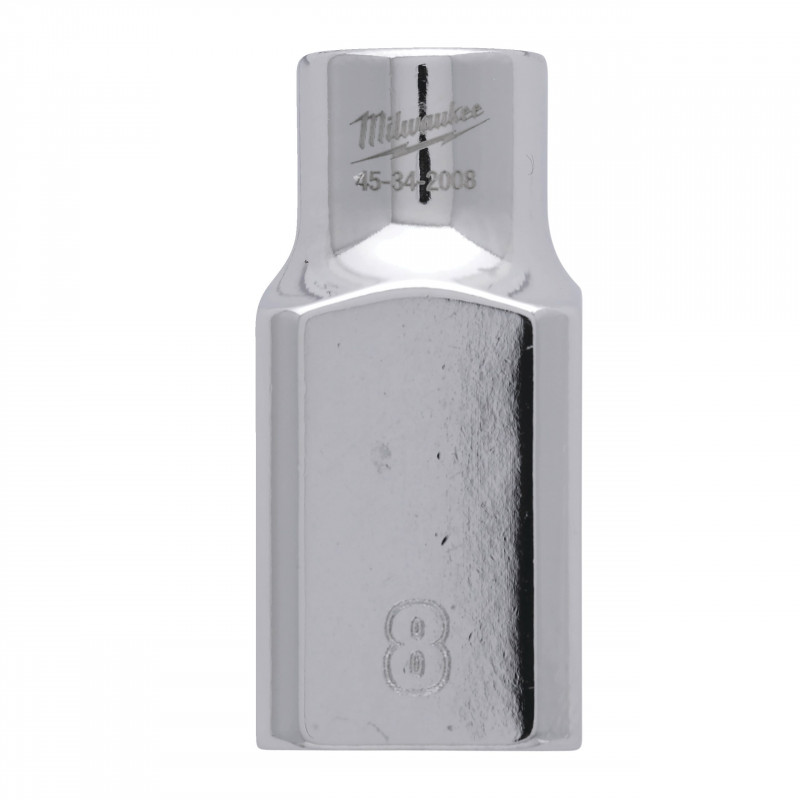 DOUILLE À CLIQUET 1/2 LONGUE 24 MM - Clip brochable - Milwaukee | 4932480044