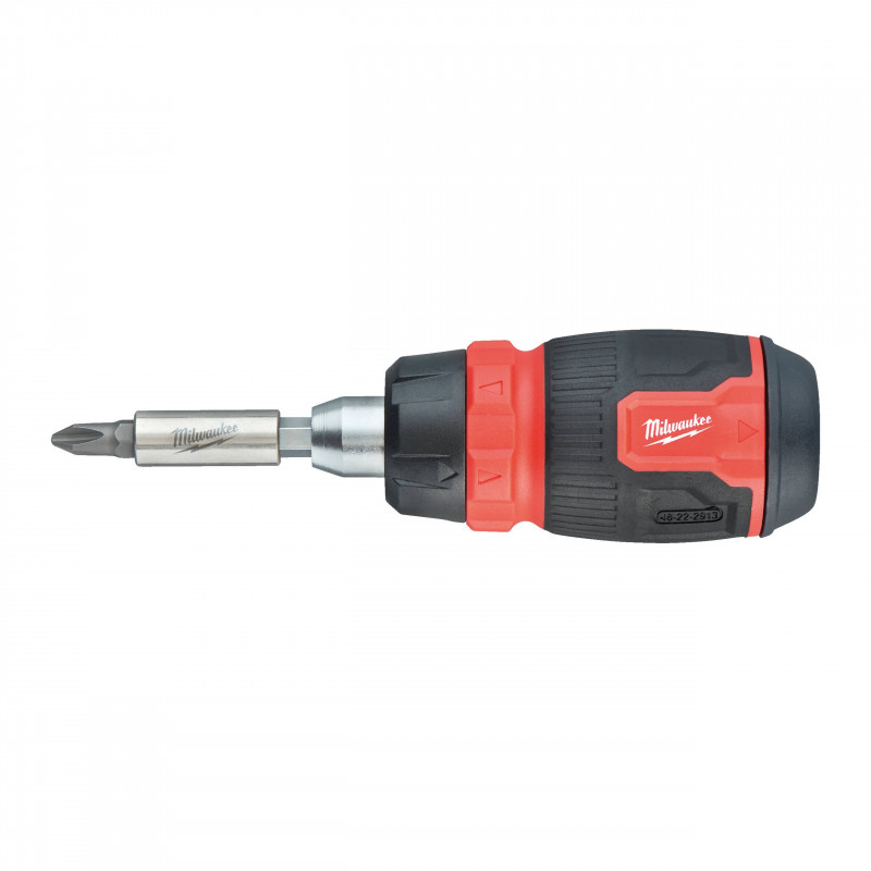 TOURNEVIS À CLIQUET COMPACT 8 EN 1 - Blister - Milwaukee | 4932480581