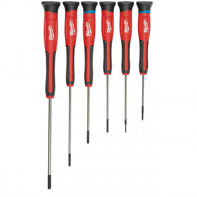 SET DE 6 TOURNEVIS DE PRÉCISION TORX - Blister - Milwaukee | 4932471870