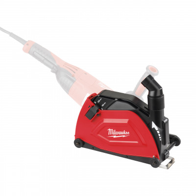 Capot de tronçonnage + extracteur de poussière DEC230 pour meuleuse AG22 - Blister - Milwaukee | 4932459340