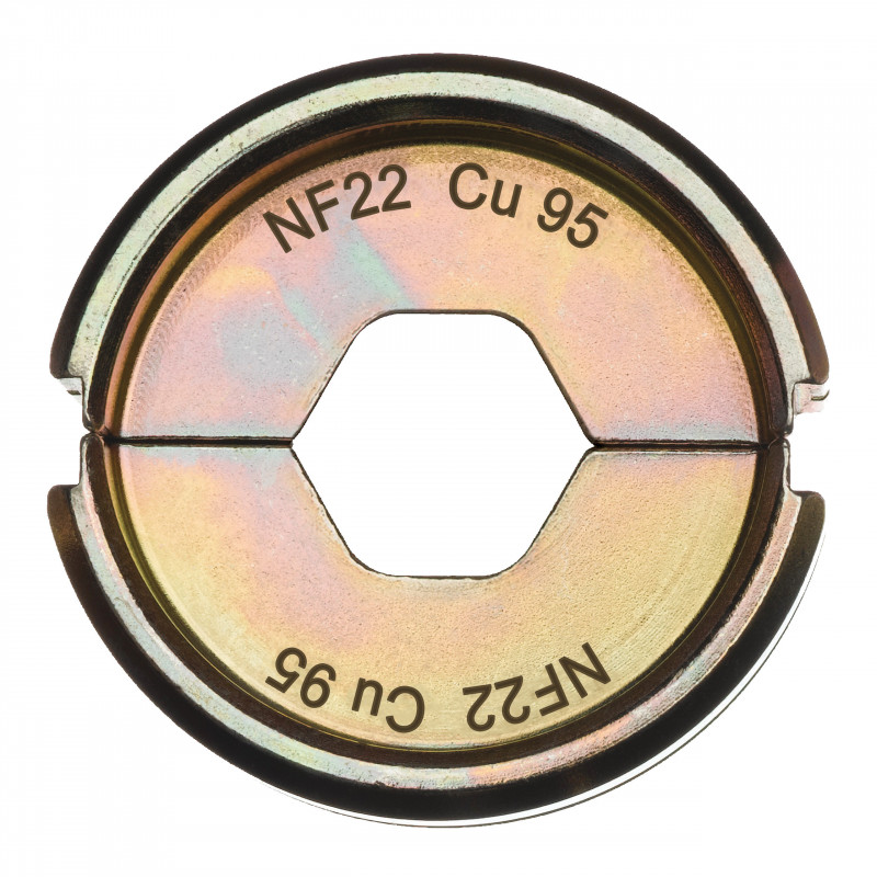 NF22 CU 95 - Matrice de sertissage 95 mm² - Carton - Milwaukee | 4932451738