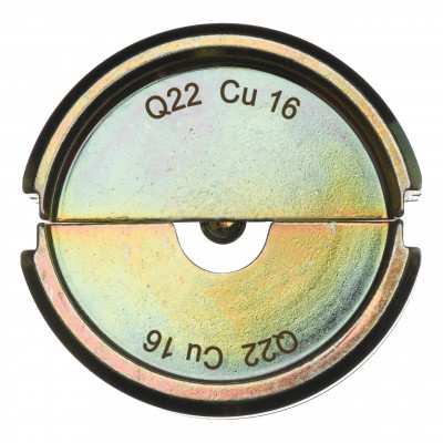 Q22 CU 16 - Matrice de sertissage 16 mm² - Carton - Milwaukee | 4932451766
