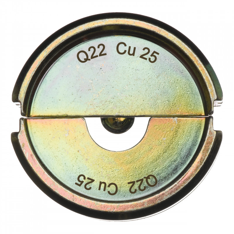 Q22 CU 25 - Matrice de sertissage 25 mm² - Carton - Milwaukee | 4932451767