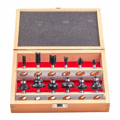 SET 12 MÈCHES POUR AFFLEUREUSE M18FTR8 - Coffret - Milwaukee | 4932451668