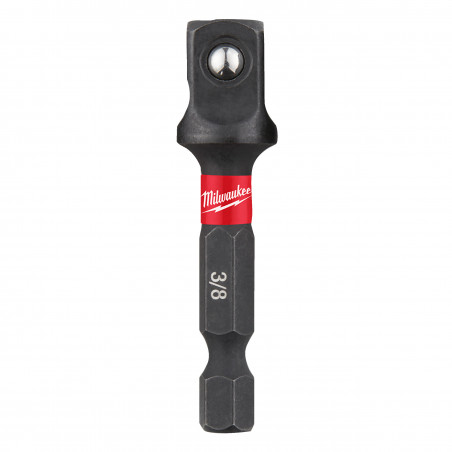 ADAPTATEUR SHOCKWAVE 1/4"  3/8" - Clip brochable - Milwaukee | 4932478054