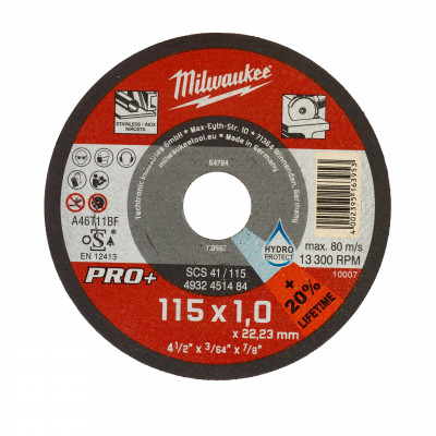 PRESENTOIR DE COMPTOIR D. A TRONC. 115MM EPAISSEUR 1MM PRO+ 200PC  - Carton - Milwaukee | 4932451485