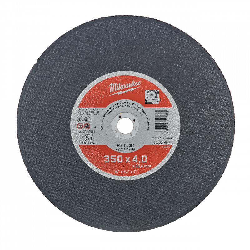 DISQUES A TRONÇONNER 350MM X4MM PRO+ (X1) - carton - Milwaukee | 4932471989