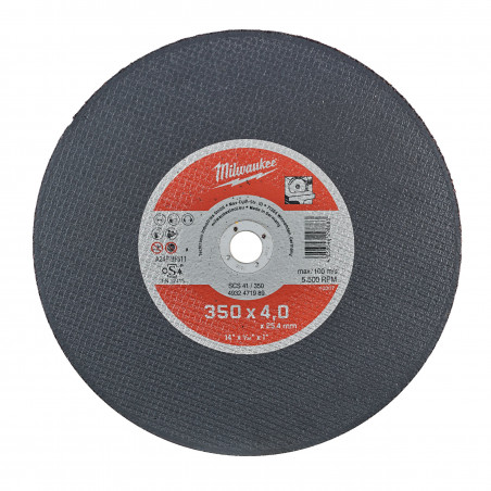 DISQUES A TRONÇONNER 350MM X4MM PRO+ (X1) - carton - Milwaukee | 4932471989