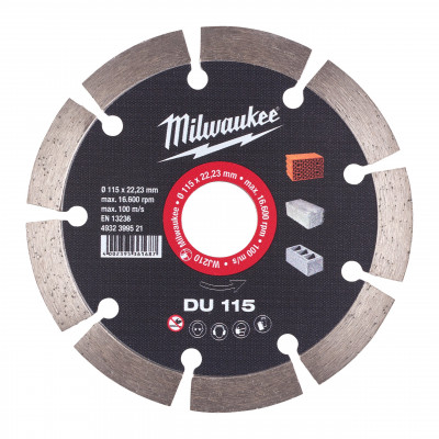 DISQUE DIAMANT DU 230MM (X1)  - Carton - Milwaukee | 4932399524
