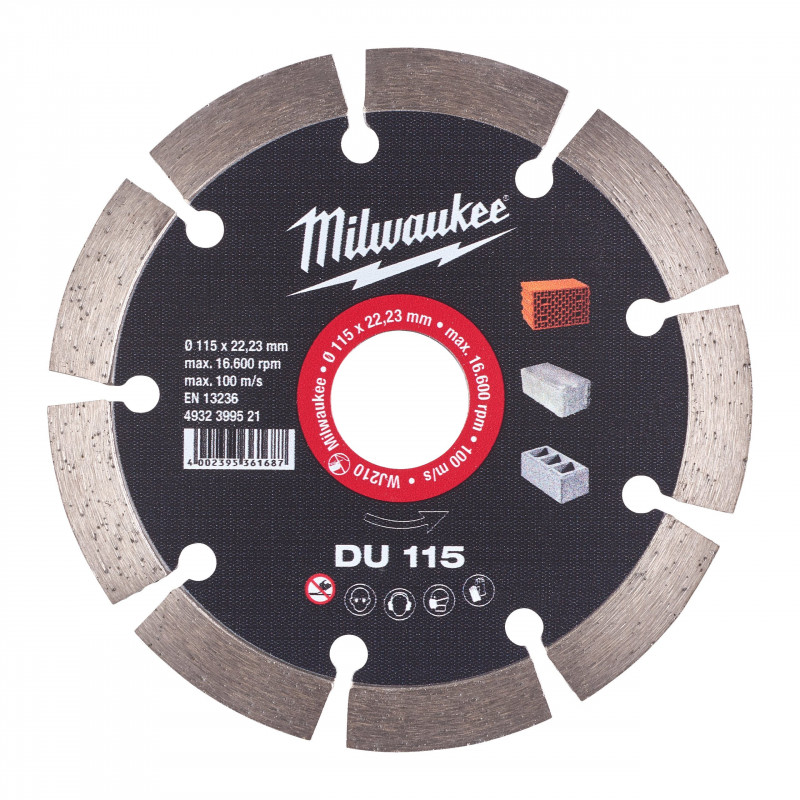 DISQUE DIAMANT DU 230MM (X1)  - Carton - Milwaukee | 4932399524