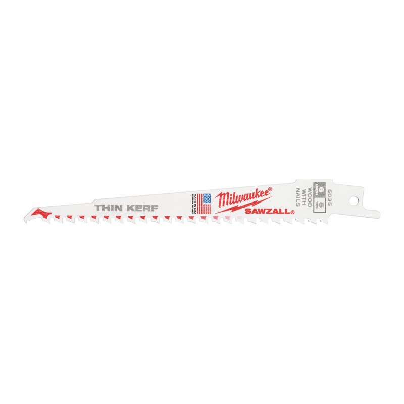 LAME SCIE SABRE 230 MM (X50) - Boite plastique - Milwaukee | 48016036