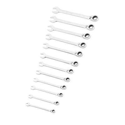 CLÉS MIXTES À CLIQUET RÉVERSIBLE FATMAX -  JEU DE 12 PCS - STANLEY | FMMT82849-0