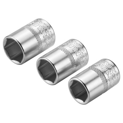 JEU DE DOUILLES 1/4" 6 PANS 11-12-13 MM FATMAX - 3 PIECES - STANLEY | FMMT17092-0