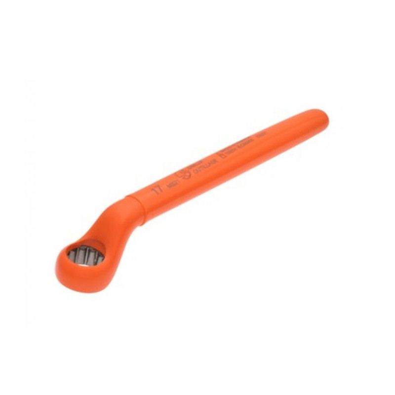 Clé Polygonale Contre-coudée En S - 12mm-13mm - AERZETIX C2111 - Pour Accès Difficiles
