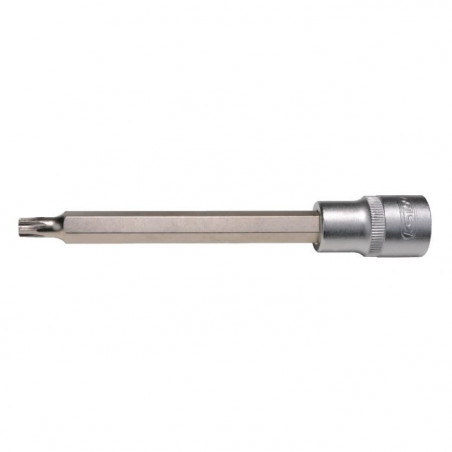 Douille Tournevis KS Tools 911.1402-E - 1/4", Longueur 37 Mm, Empreinte PZ2, Chromée, Sur Support