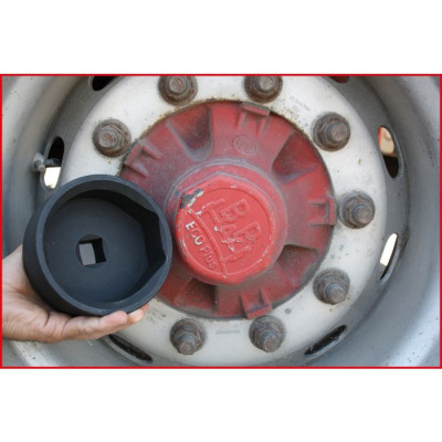 Douille 1" pour capuchon de moyeu BPW, 120 mm - KSTools | 460.1830