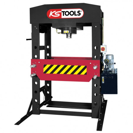 Presse hydraulique d'atelier 200 tonnes motorisée - KSTools | 160.0118