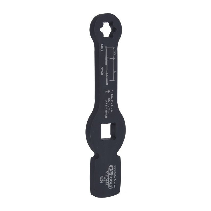 Clé à frapper TORX® E 24 pour raccords d'étriers de frein - KSTools | 517.0914