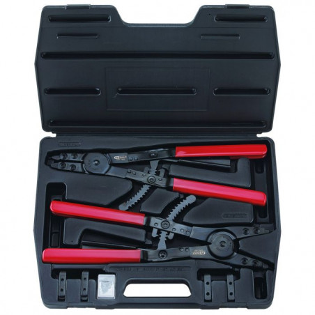 Pince à Circlips KS TOOLS Double Articulation, 345 Mm, Pour Circlips Extérieurs