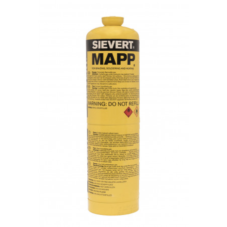 Cartouche mappgas 2400° 640ml eu (x12) - SIEVERT | SI222183