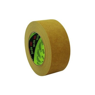 Ruban adhésif de masquage papier crêpé 401E , Brun, 48 mm x 50 m - 3M | 7100042954