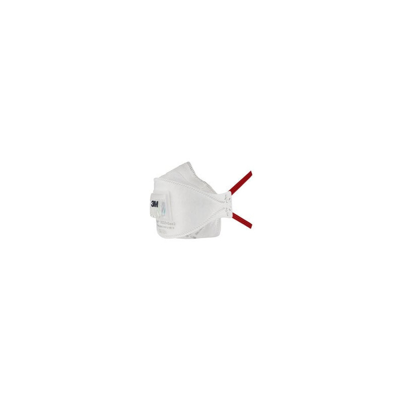 Masque antipoussière  Aura , FFP3, avec valve, série 9332+Gen3 - 3M | 7100134314