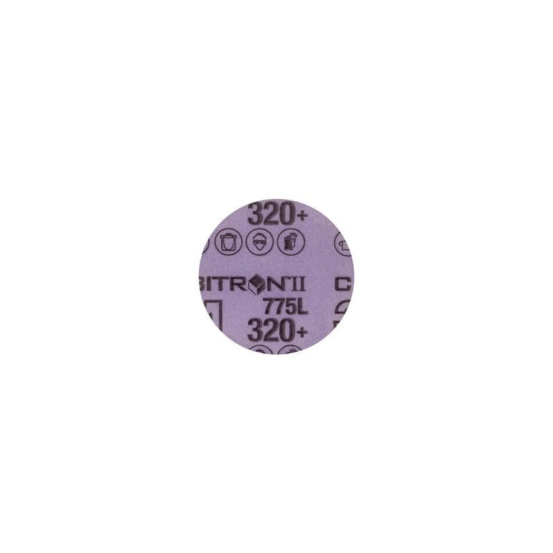 Disque film Cubitron II Hookit 775L, 75 mm, 320+, Plein - 3M | 7100145431
