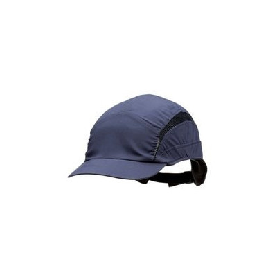 Casquette antiheurt First Base, Classic, bleu marine, visière réduite, 55 mm, 20 pièces/boîte - 3M | 7100217850