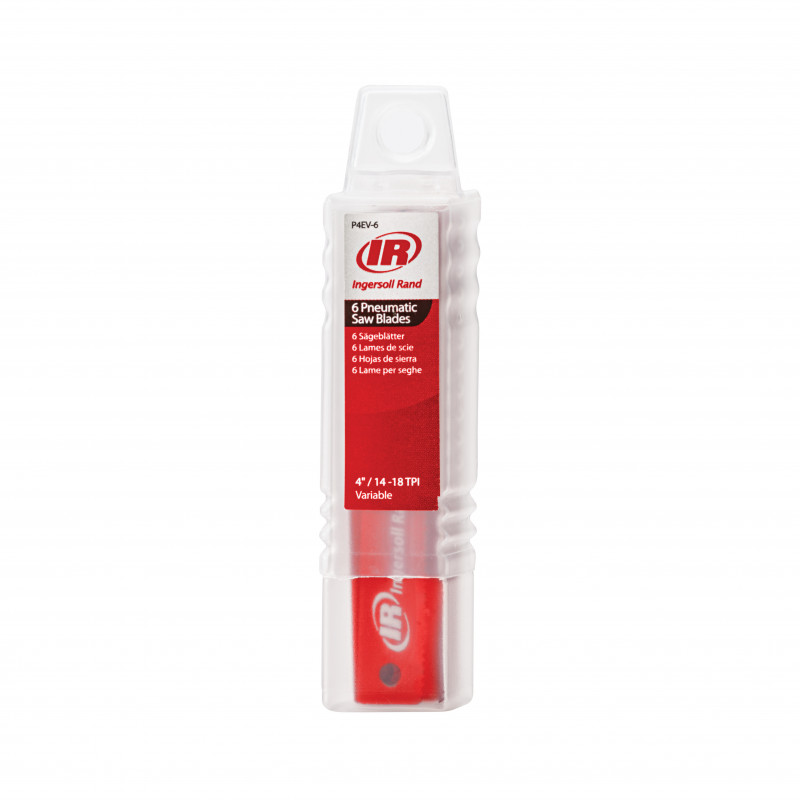 Jeu de 6 Lames pour Scie Sabre Pneumatique, 10 dents par cm P4EV-6 Ingersoll Rand | P4EV-6