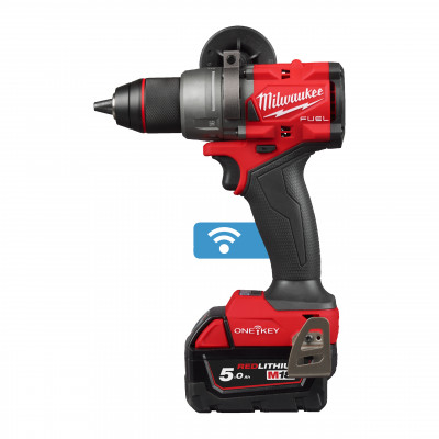 Perceuse Percussion FUEL M18 ONEPD3-502X, 18V, 5,0Ah, 158Nm, Bluetooth - HD Box - Milwaukee | 4933492801