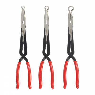 PINCES P/BOUGIE SET 3 PCS - Clip brochable - Milwaukee | 4932492503