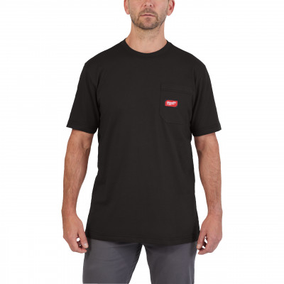 T-SHIRT TRAVAIL MANCHES-COURTES NOIR MILWAUKEE | 4932493003 MILWAUKEE | 4932493003