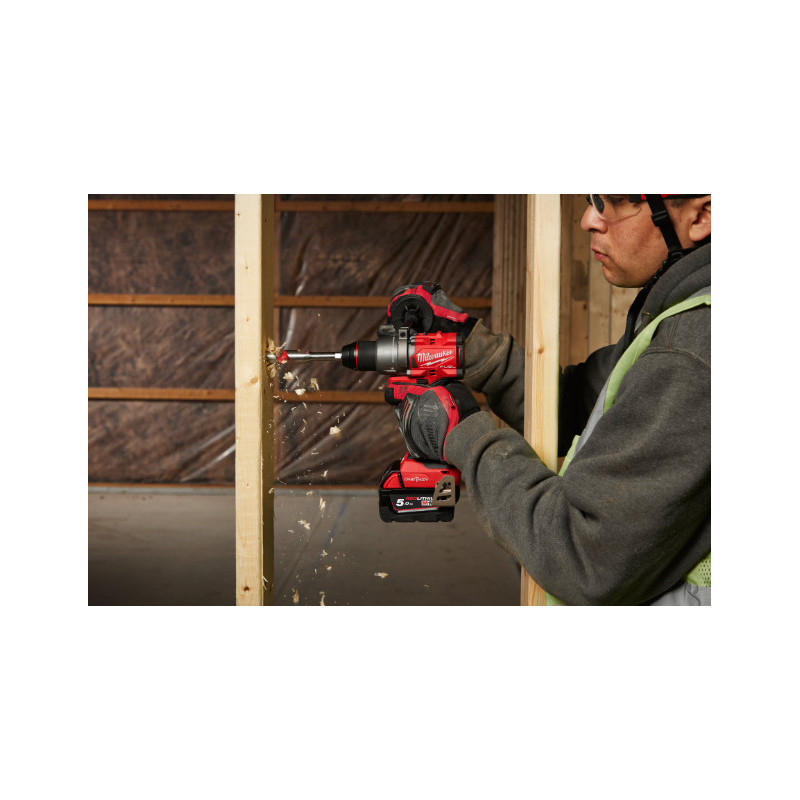 Perceuse Percussion FUEL M18 ONEPD3-502X, 18V, 5,0Ah, 158Nm, Bluetooth - HD Box - Milwaukee | 4933492801