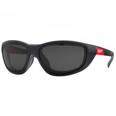 Lunettes de sécurité polarisantes hautes performance avec joint amovible - ANTI-BUEE & ANTI-RAYURE - Milwaukee | 4932471885
