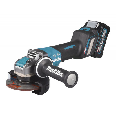 Meuleuse XGT 125MM BL4040×2 + (198900-7)  - Makita | GA044GM203